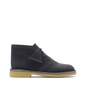 Fiú Clarks Desert Boot.. Originals Bakancs Sötétkék | CLK041MTL