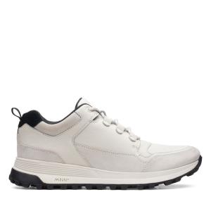 Férfi Clarks ATL Trek Lo Tornacipő Fehér | CLK541XLP