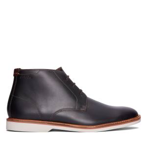 Férfi Clarks Atticus LT Mid Bokacsizma Sötétbarna | CLK295PJK