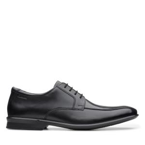 Férfi Clarks Bensley Run Fekete Cipő Fekete | CLK789ZUR