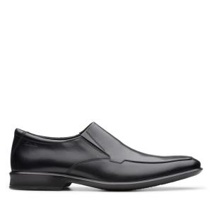 Férfi Clarks Bensley Step Fekete Cipő Fekete | CLK924WPK