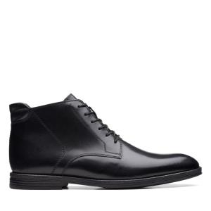 Férfi Clarks Citi StrideRise Alkalmi Csizma Fekete | CLK637PMK