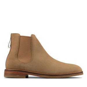 Férfi Clarks Clarkdale Gobi Chelsea Csizma Sötétbarna | CLK048LOI