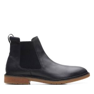 Férfi Clarks Clarkdale Hall Chelsea Csizma Fekete | CLK395BZT