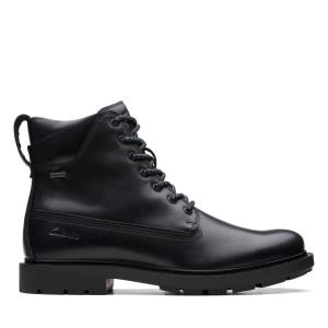 Férfi Clarks Craftdale 2 H GORE-TEX Bokacsizma Fekete | CLK695SOM