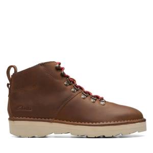 Férfi Clarks Craftdale Hike Bokacsizma Barna | CLK652ZKM