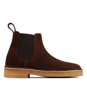 Férfi Clarks Desert Chelsea 2 Chelsea Csizma Csokoládé | CLK613DRK