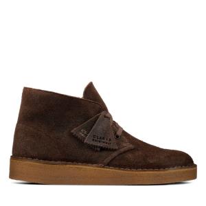 Férfi Clarks Desert Coal Originals Bakancs Sötétbarna | CLK694MPU