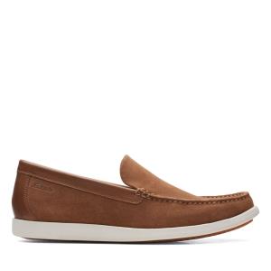 Férfi Clarks Ferius Creek Mokaszin Barna | CLK104GZY