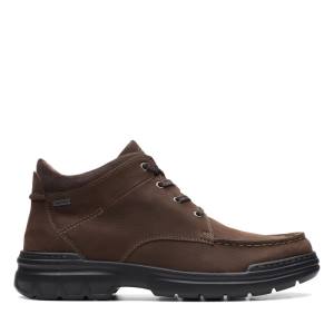 Férfi Clarks Rockie 2 HI GORE-TEX Bokacsizma Barna | CLK324RST