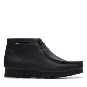 Férfi Clarks Wallabee Boot GORE-TEX Originals Bakancs Fekete | CLK890CLN