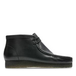 Férfi Clarks Wallabee Boot Originals Bakancs Fekete | CLK120EFC