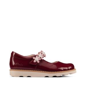 Lány Clarks Crown Petal Kid Kényelmi Cipő Rózsaszín | CLK986DGE