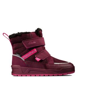 Lány Clarks Jumper Jump Kid Originals Bakancs Lila | CLK208ERV