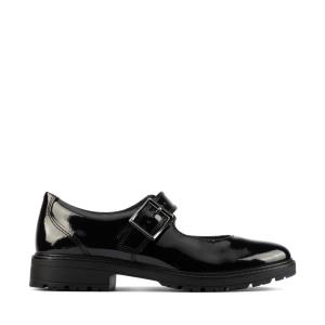 Lány Clarks Loxham Walk Youth Kényelmi Cipő Fekete | CLK603OPK