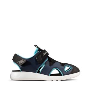 Lány Clarks Scape Surf Kid Szandál Sötétkék | CLK361VIJ