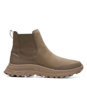 Női Clarks ATL Trek Up Vízálló Tornacipő Khaki | CLK196BEF