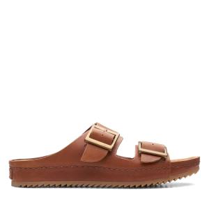 Női Clarks Brookleigh Sun Szandál Barna | CLK809SQZ