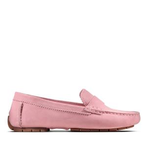 Női Clarks C Mocc Mokaszin Rózsaszín | CLK259HOS