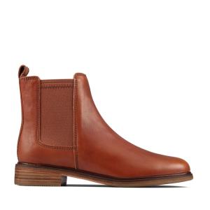 Női Clarks Clarkdale Arlo Bokacsizma Barna | CLK174RYS