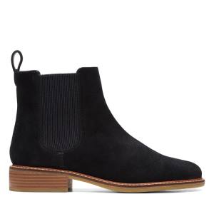 Női Clarks Cologne Arlo Bokacsizma Fekete | CLK738QFI