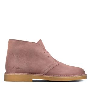 Női Clarks Desert Boot 2 Bokacsizma Rózsaszín | CLK127XCQ