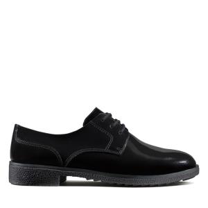 Női Clarks Griffin Lane Brogue Cipő Fekete | CLK069HMX