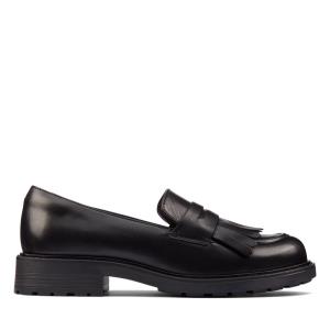 Női Clarks Orinoco 2 Loafer Balerina Cipő Fekete | CLK319UAT