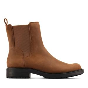 Női Clarks Orinoco 2 Top Bokacsizma Barna | CLK402TSW