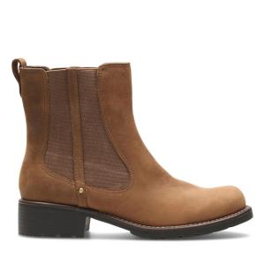 Női Clarks Orinoco Club Chelsea Csizma Barna | CLK257HVN