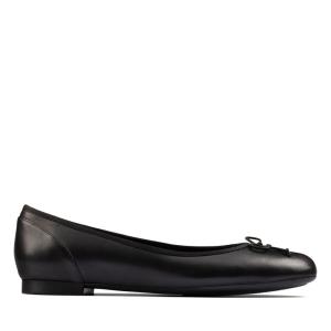 Női Clarks Patale Pump Balerina Cipő Fekete | CLK470GRN