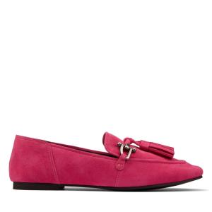 Női Clarks Pure 2 Tassel Balerina Cipő Rózsaszín | CLK132PRM