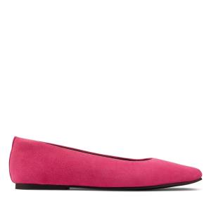 Női Clarks Pure Ballet 2 Balerina Cipő Rózsaszín | CLK560OMQ