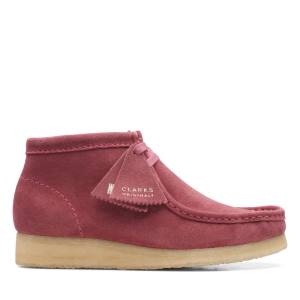 Női Clarks Wallabee Alkalmi Csizma Rózsaszín | CLK079LZS