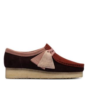 Női Clarks Wallabee Balerina Cipő Rózsaszín | CLK614ZXM