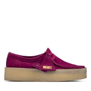 Női Clarks Wallabee Cup Balerina Cipő Lila | CLK701BDP