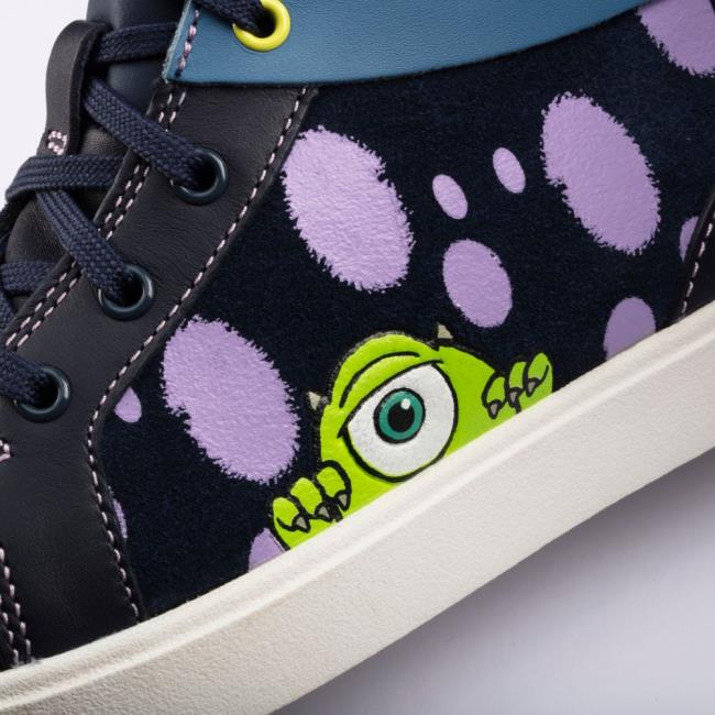 Fiú Clarks City Scare Kid Tornacipő Sötétkék | CLK416TZL