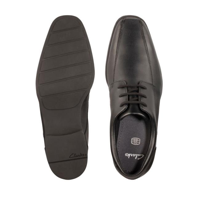 Fiú Clarks Scala Step Youth Kényelmi Cipő Fekete | CLK679KUO