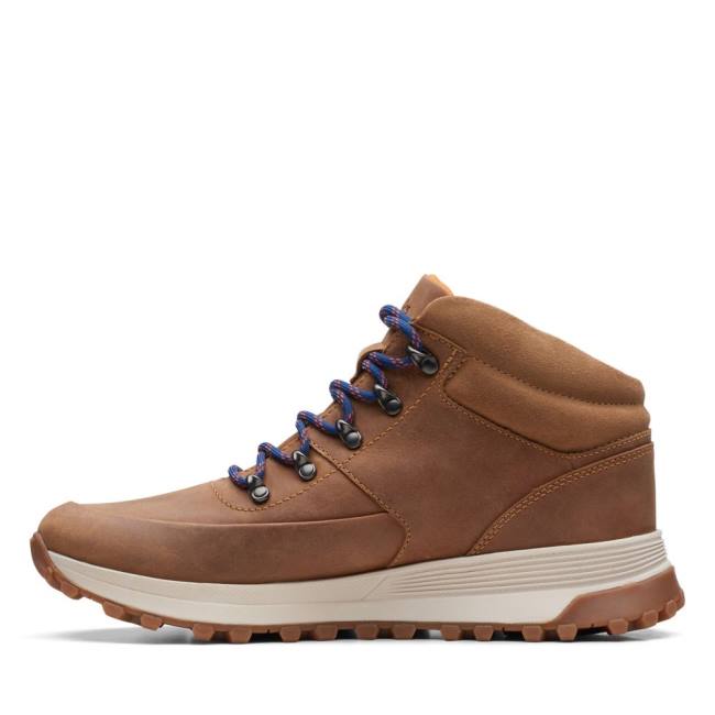 Férfi Clarks ATL Trek Mid Bokacsizma Barna | CLK764JRF