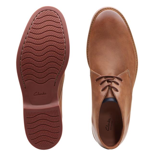 Férfi Clarks Atticus Limit Originals Bakancs Barna | CLK351QHC