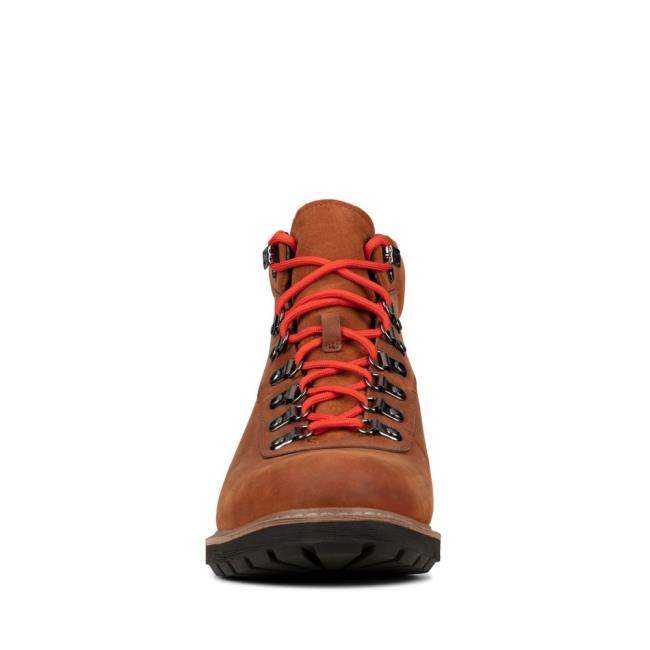 Férfi Clarks Batcombe Alp GORE-TEX Originals Bakancs Barna | CLK062QDV