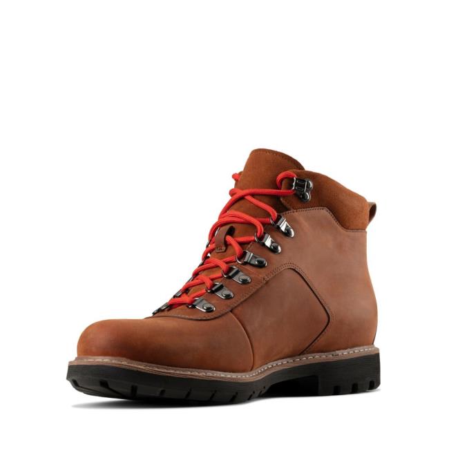 Férfi Clarks Batcombe Alp GORE-TEX Originals Bakancs Barna | CLK062QDV