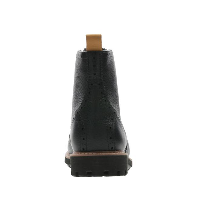 Férfi Clarks Batcombe Lord Originals Bakancs Fekete | CLK310DMR