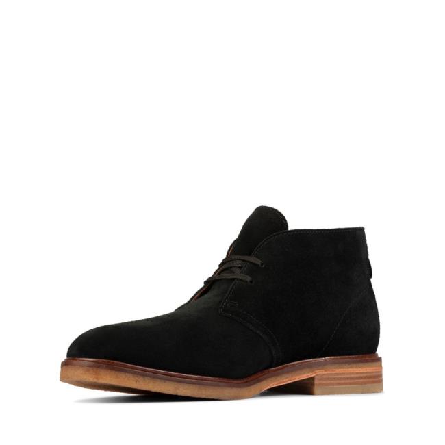 Férfi Clarks Clarkdale DBT Originals Bakancs Fekete | CLK283JPY