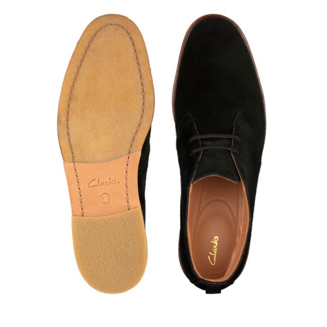 Férfi Clarks Clarkdale DBT Originals Bakancs Fekete | CLK283JPY