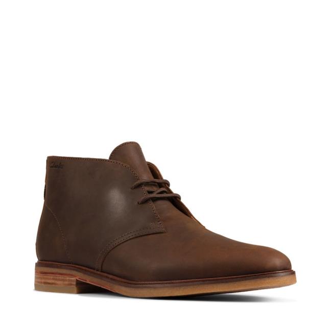 Férfi Clarks Clarkdale DBT Originals Bakancs Barna | CLK705ZKP