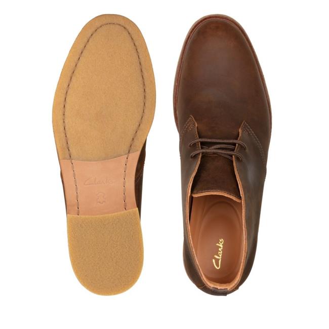 Férfi Clarks Clarkdale DBT Originals Bakancs Barna | CLK705ZKP