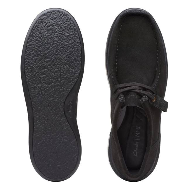 Férfi Clarks Court Lite Wally Tornacipő Fekete | CLK793HYW