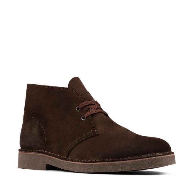 Férfi Clarks Desert Boot 2 Originals Bakancs Sötétbarna | CLK497LJP