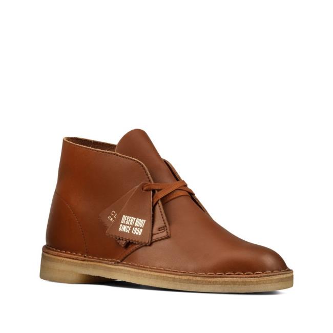 Férfi Clarks Desert Boot Originals Bakancs Sötétbarna | CLK130ITD